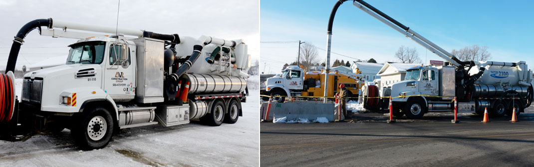 AVL Construction Group - Hydrovac Truck